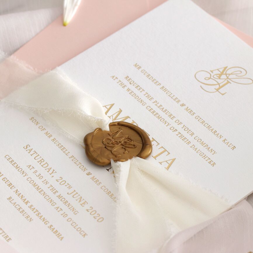 Foil Stamped Invitations