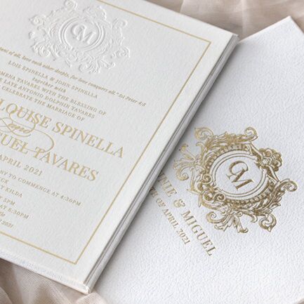 Hard Cover Invitations