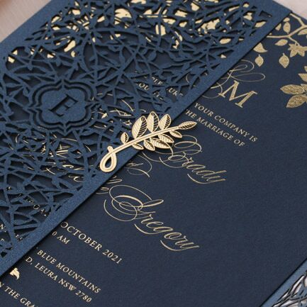 Laser Cut Invitations
