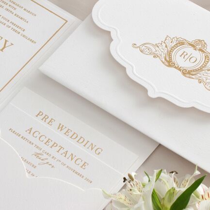 Pocket Style Invitations